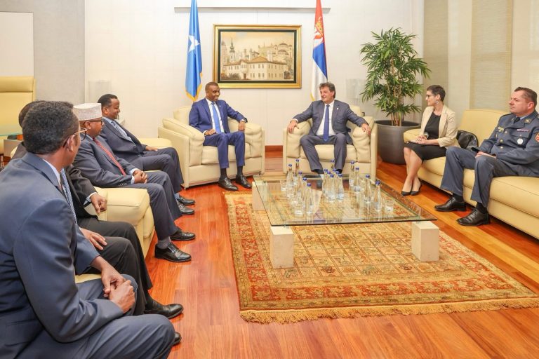 Somalia’s Prime Minister Arrives in Serbia to Strengthen Bilateral Ties