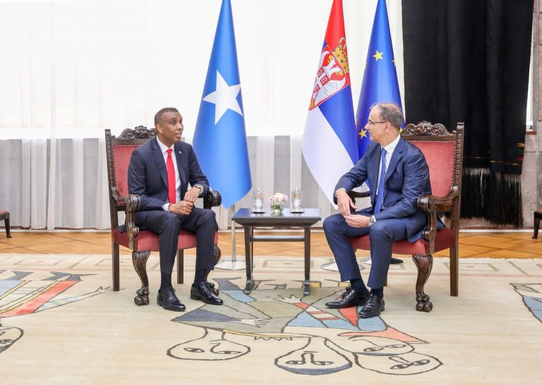Somali Prime Minister Hamza Abdi Barre Strengthens Ties with Serbia in Landmark Visit