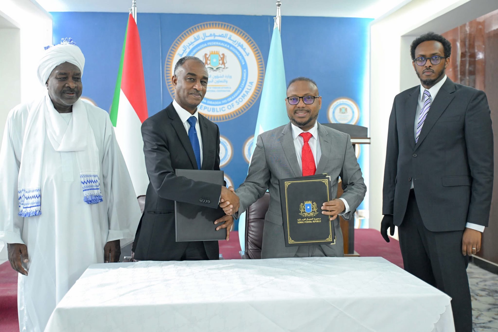 Somalia and Sudan Sign Diplomatic Visa Waiver Agreement to Boost Bilateral Ties