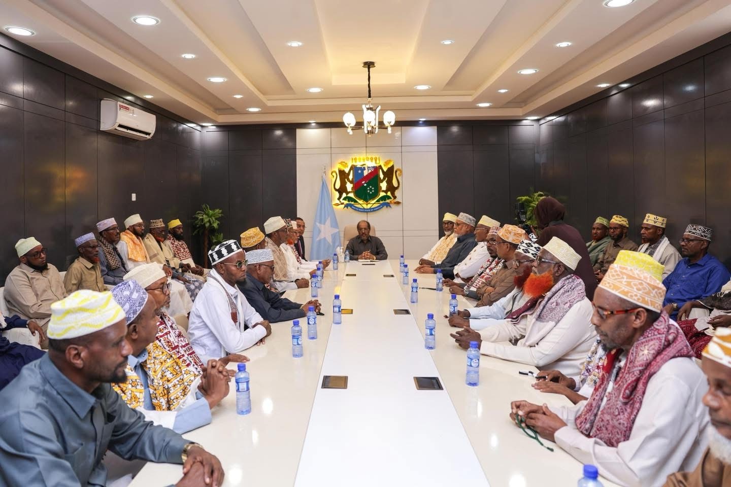 Somalia’s President Meets Southwest Elders to Advance One-Person, One-Vote Elections